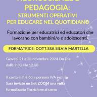 21, 28 novembre. Neuroscienze e Pedagogia: Strumenti operativi per educare nel quotidiano | Formazione online